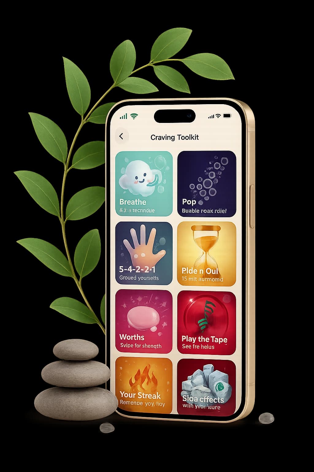 Unsweet Craving Toolkit — beat cravings the moment they hit